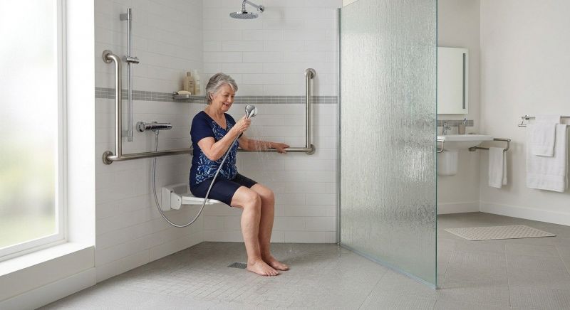 Senior Shower Installation in Pinellas County, FL